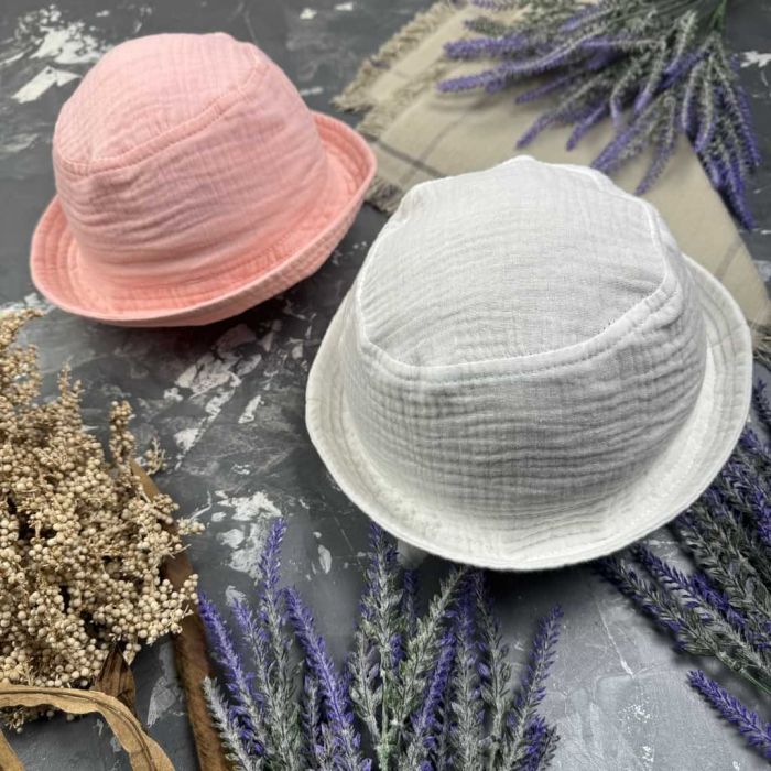 Панамка дитяча Muslin Cotton BEWARM Беж