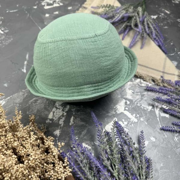 Панамка дитяча Muslin Cotton BEWARM Хакі