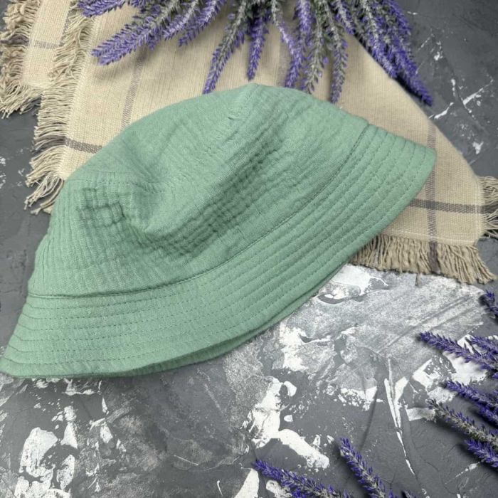 Панамка дитяча Muslin Cotton BEWARM Хакі