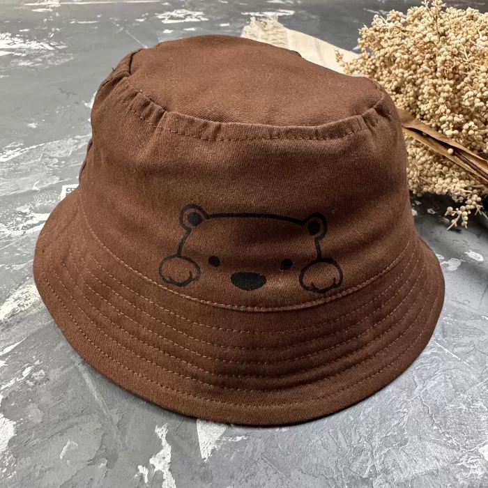 Костюм prettybear шорти+футболка+панамка дитячий Шоколад/Чорний