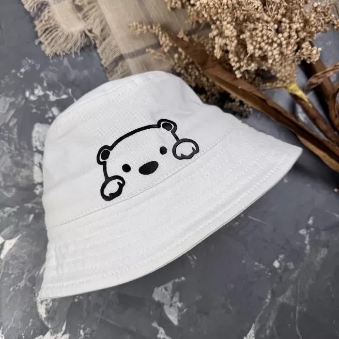 Панамка дитяча BEWARM prettybear Біла