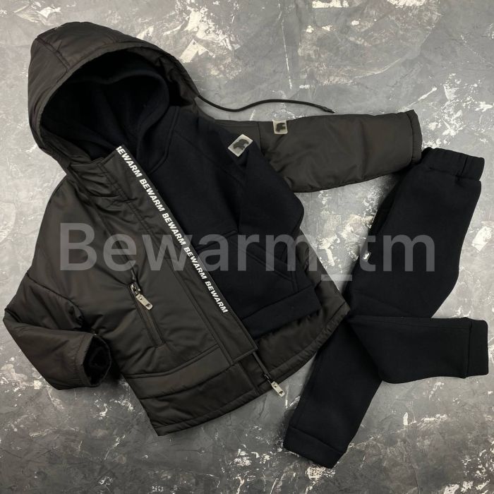 Парка Dream дитяча демісезонна BEWARM чорна