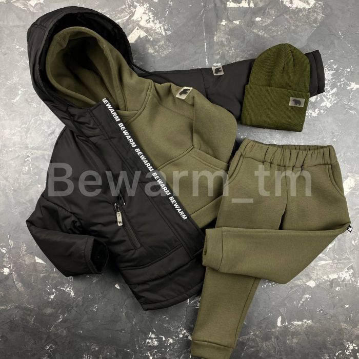 Парка Dream дитяча демісезонна BEWARM чорна