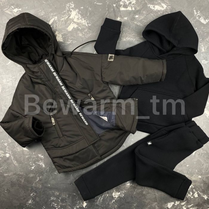Парка Dream дитяча демісезонна BEWARM чорна