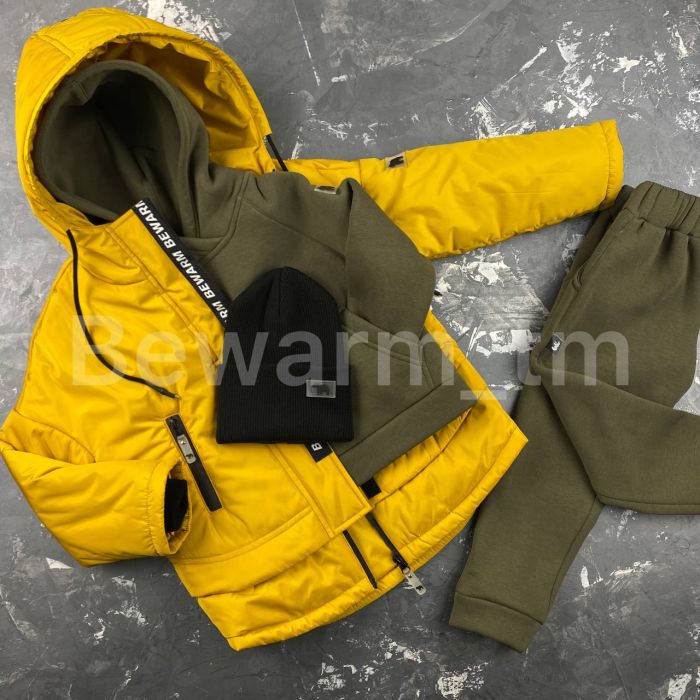 Парка Dream дитяча демісезонна BEWARM гірчиця