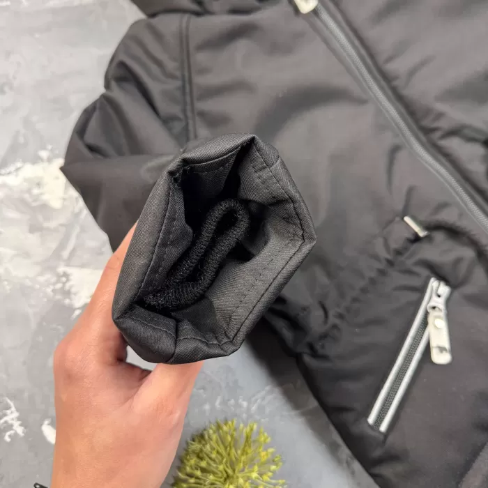 Парка Spring дитяча демісезонна BEWARM Black