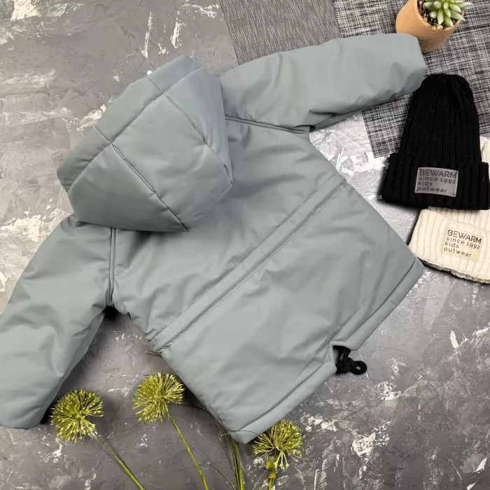Парка Spring дитяча демісезонна BEWARM IceGray