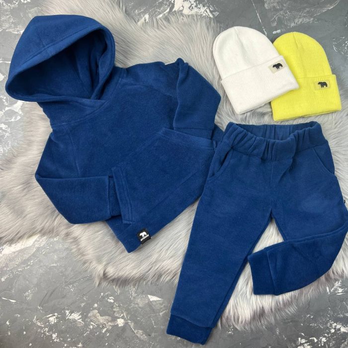 Спортивний дитячий костюм Polar Fleece HQ BEWARM Blue