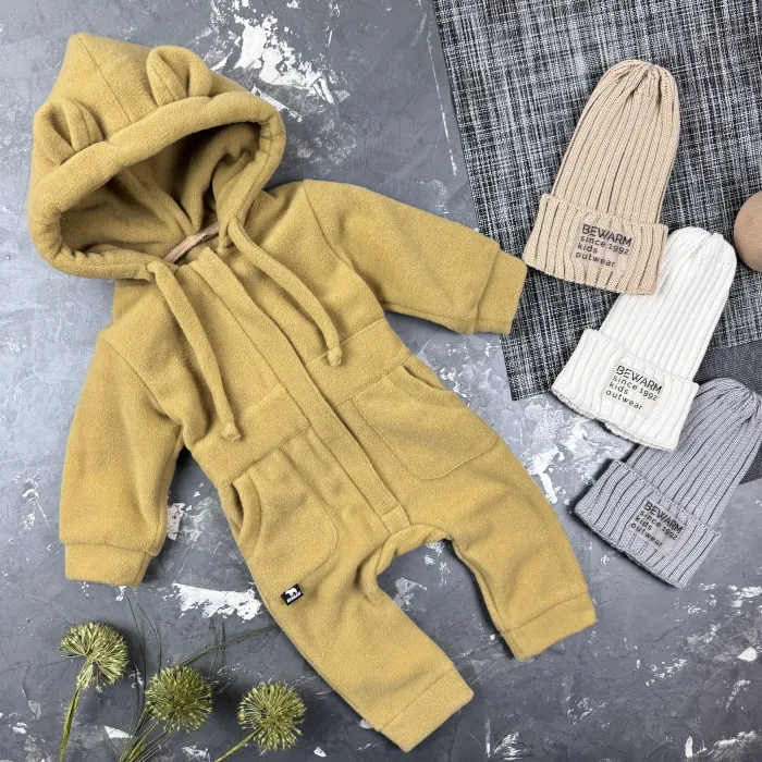Ромпер Polar Fleece BEWARM Teddy Beige