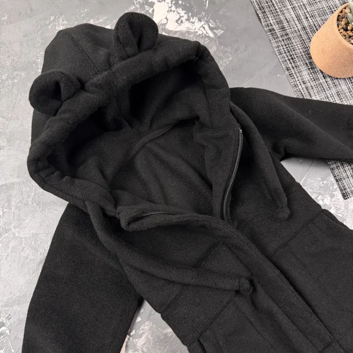 Ромпер Polar Fleece BEWARM Teddy Black