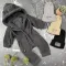 Ромпер Polar Fleece BEWARM Teddy Graphite