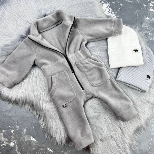 Ромпер Polar Fleece BEWARM Olimpik Light gray
