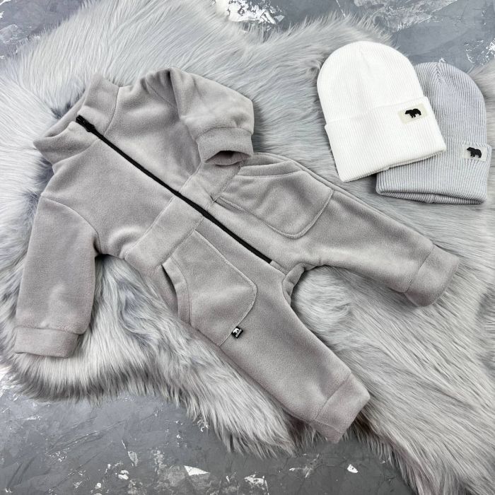 Ромпер Polar Fleece BEWARM Olimpik Light gray