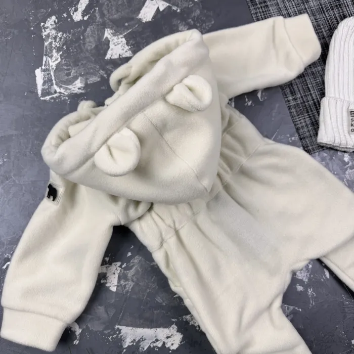Ромпер Polar Fleece BEWARM Teddy Milk