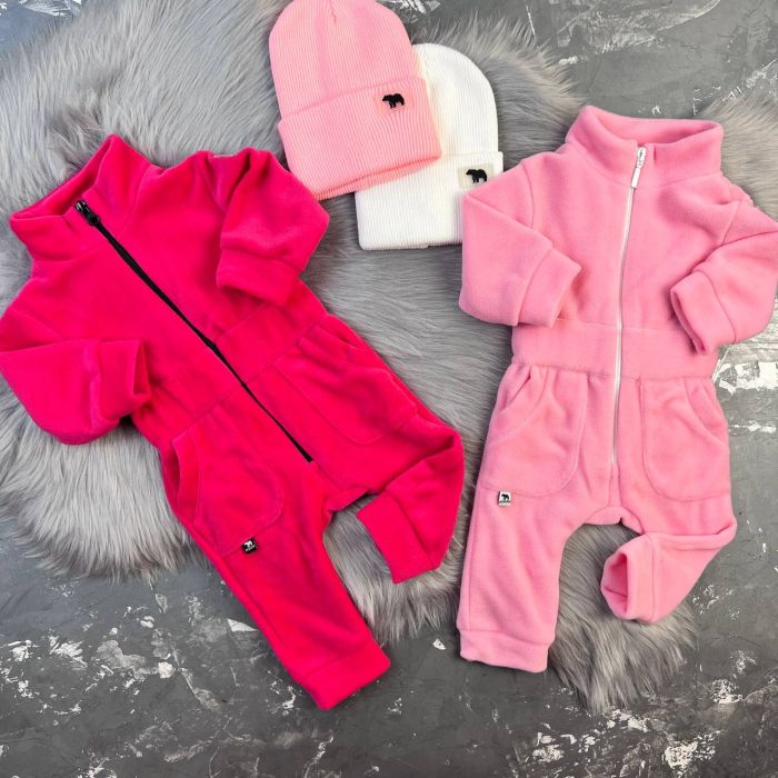 Ромпер Polar Fleece BEWARM Olimpik pink
