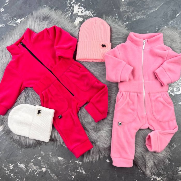 Ромпер Polar Fleece BEWARM Olimpik pink