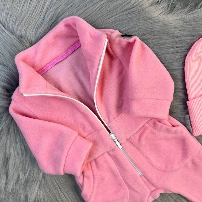 Ромпер Polar Fleece BEWARM Olimpik pink