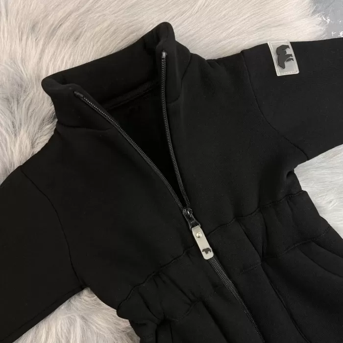 Ромпер на флісі BEWARM Olimpik Black