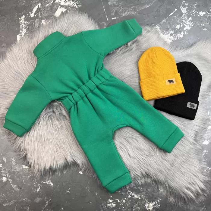 Ромпер на флісі BEWARM Olimpik Leprechaun Green