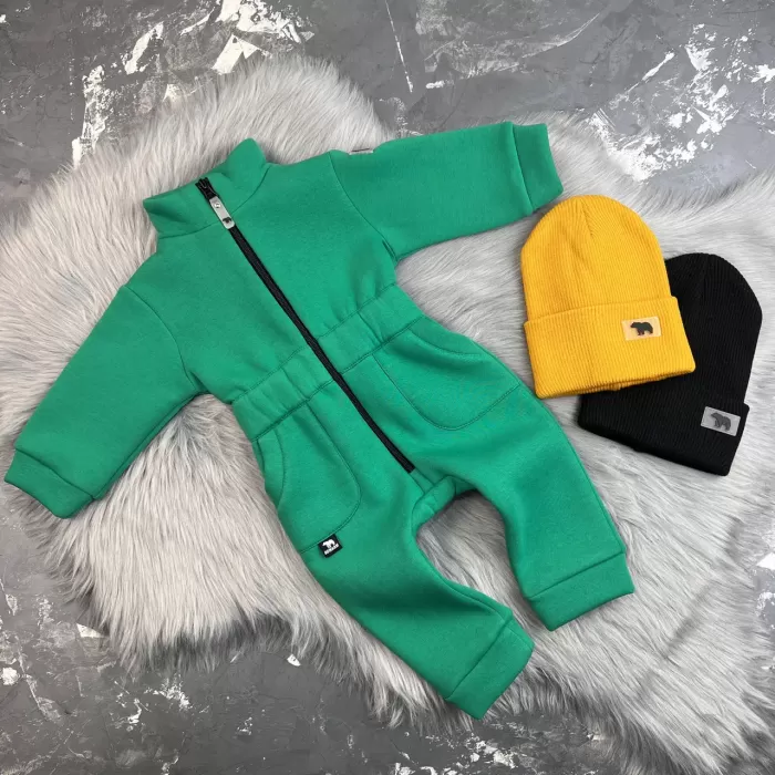 Ромпер на флісі BEWARM Olimpik Leprechaun Green