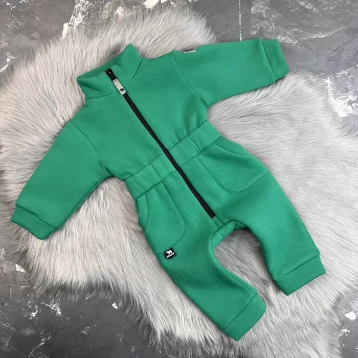 Ромпер на флісі BEWARM Olimpik Leprechaun Green