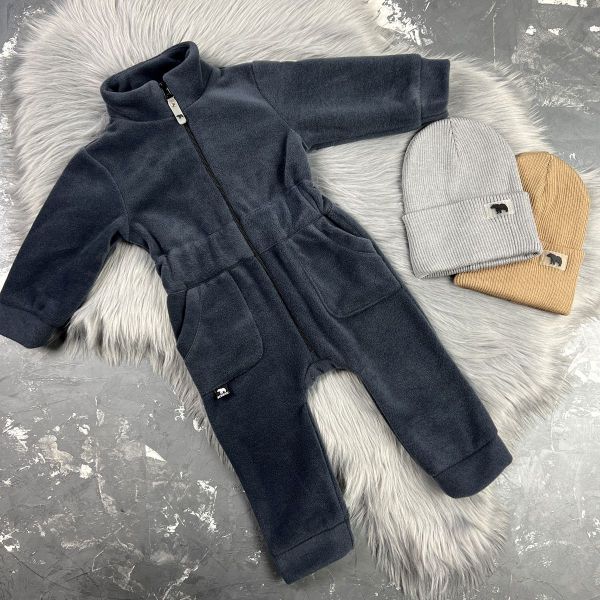 Ромпер Polar Fleece BEWARM Olimpik Grafite