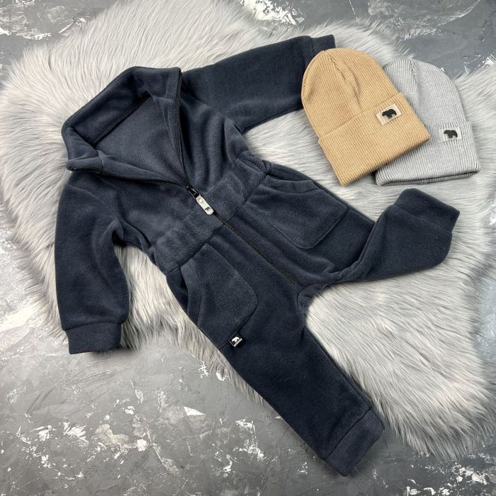 Ромпер Polar Fleece BEWARM Olimpik Grafite