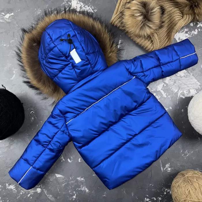 Комбінезон BEWARM Umka sapphire дитячий зимовий роздільний
