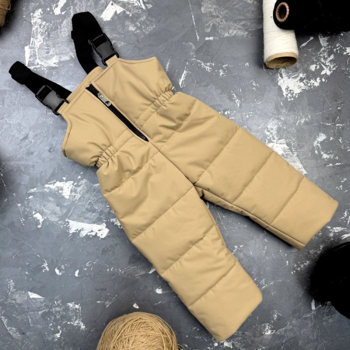 Комбінезон BEWARM Umka Beige дитячий зимовий роздільний