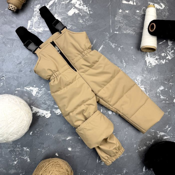 Комбінезон BEWARM Umka Beige дитячий зимовий роздільний