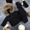 Комбінезон BEWARM Umka Black дитячий зимовий роздільний