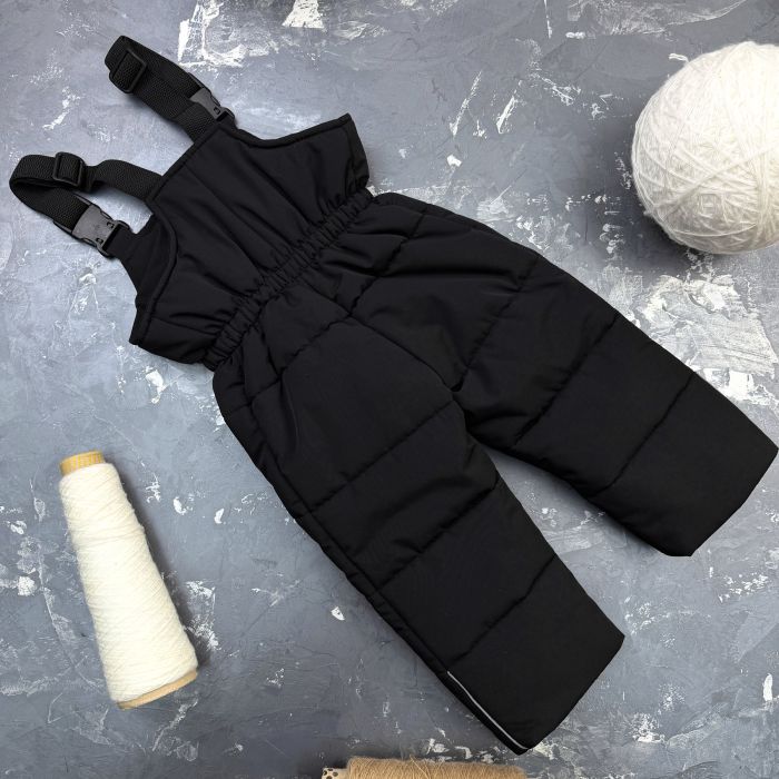 Комбінезон BEWARM Umka Black дитячий зимовий роздільний