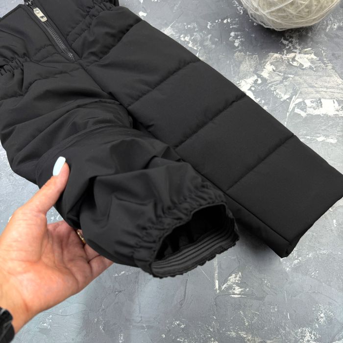 Комбінезон BEWARM Umka Black дитячий зимовий роздільний