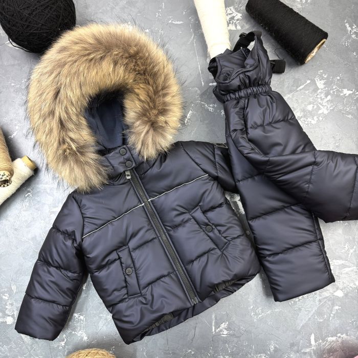 Комбінезон BEWARM Umka Dark blue дитячий зимовий роздільний