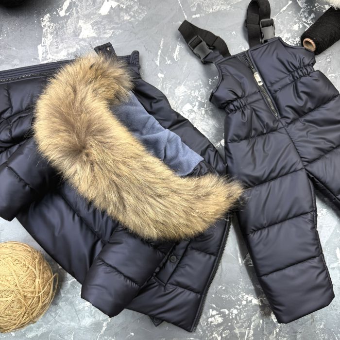 Комбінезон BEWARM Umka Dark blue дитячий зимовий роздільний