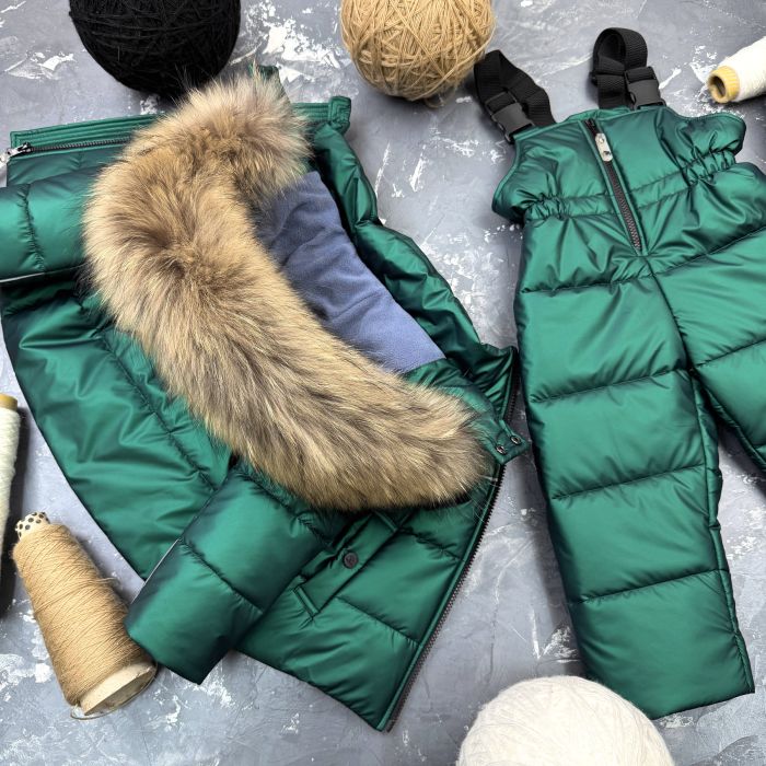 Комбінезон BEWARM Umka Emerald дитячий зимовий роздільний
