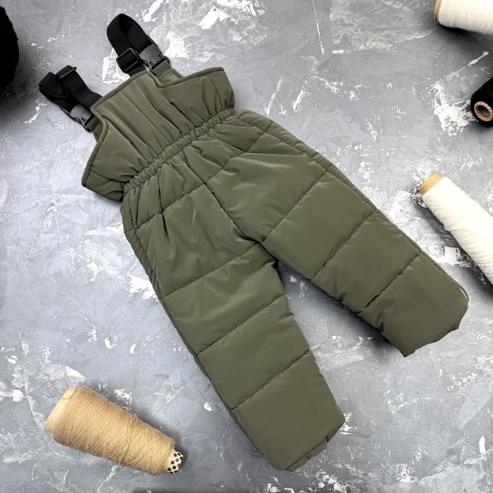 Комбінезон BEWARM Umka khaki дитячий зимовий роздільний