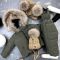 Комбінезон BEWARM Umka khaki дитячий зимовий роздільний