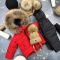 Комбінезон BEWARM Umka Red-black дитячий зимовий роздільний