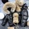 Комбінезон BEWARM Umka Royal Black дитячий зимовий роздільний