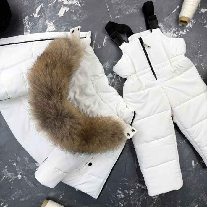 Комбінезон BEWARM Umka White Velvet дитячий зимовий роздільний