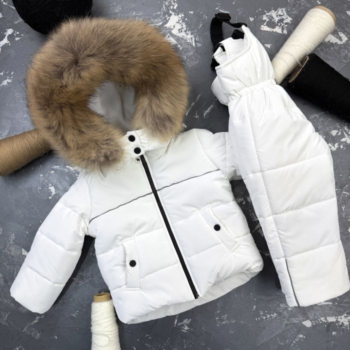 Комбінезон BEWARM Umka White Velvet дитячий зимовий роздільний