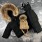 Комбінезон BEWARM Umka Black дитячий зимовий роздільний