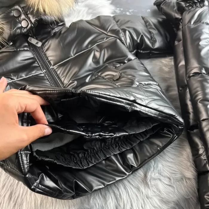 Комбінезон BEWARM Umka Royal Black дитячий зимовий роздільний