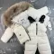 Комбінезон BEWARM Umka White Velvet дитячий зимовий роздільний