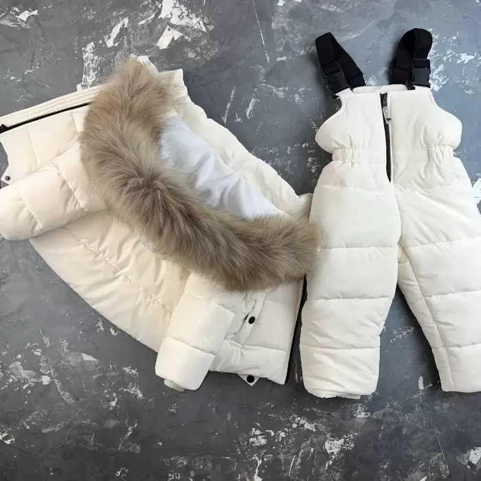 Комбінезон BEWARM Umka White Velvet дитячий зимовий роздільний