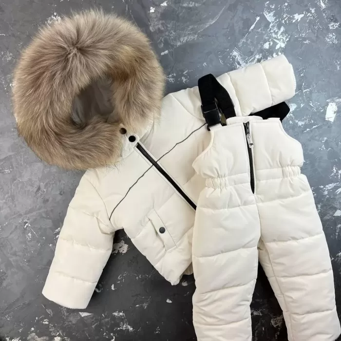 Комбінезон BEWARM Umka White Velvet дитячий зимовий роздільний