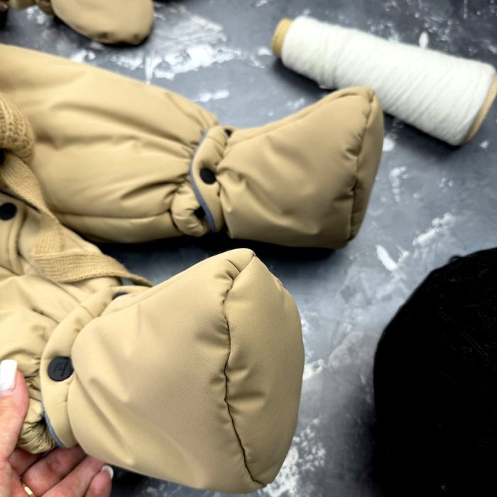 Комбінезон BEWARM Kodiaq суцільний з пінетками Beige