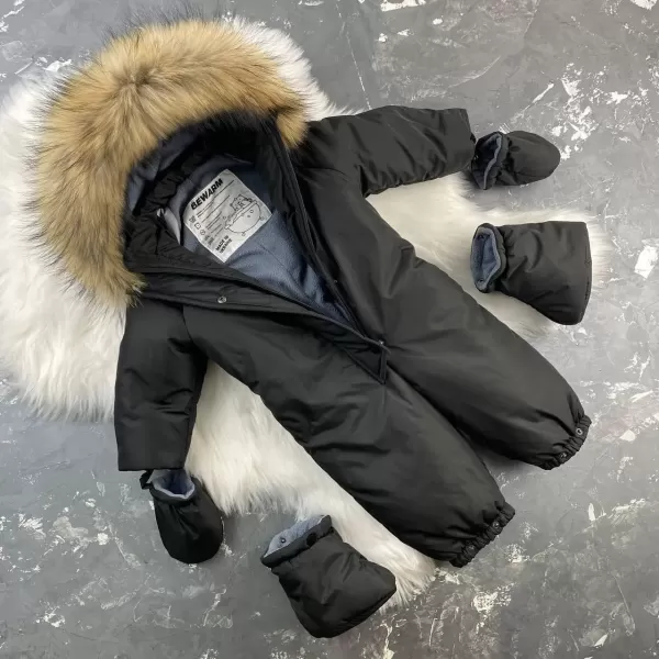 Комбінезон BEWARM Kodiaq суцільний Black