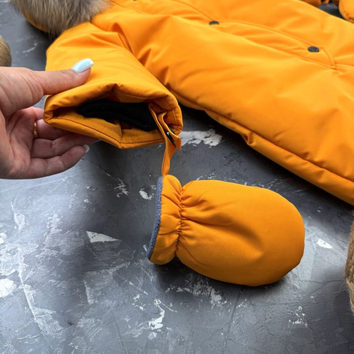 Комбінезон BEWARM Kodiaq суцільний Dark-Mustard